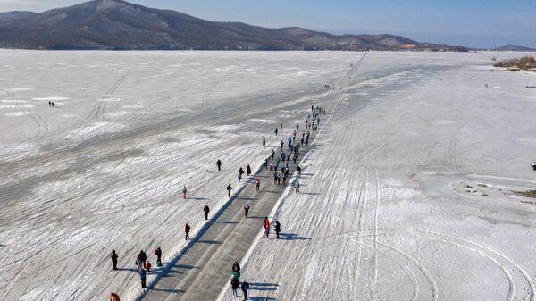 Honor Vladivostok Ice Run-2021 - Sputnik Mundo