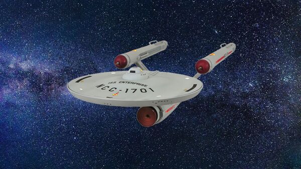 La nave Enterprise de la serie televisiva Star Trek - Sputnik Mundo