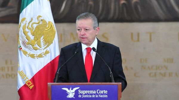 El ministro presidente de la Suprema Corte de Justicia de la Nación de México, Arturo Zaldívar. - Sputnik Mundo