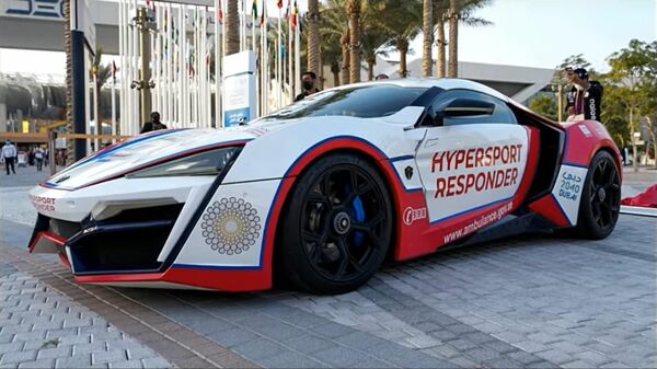 Lykan HyperSport para los servicios sanitarios de Dubai - Sputnik Mundo