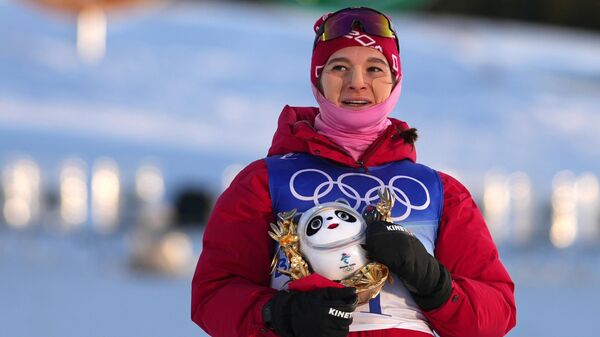 Natalia Nepriáyeva, esquiadora rusa - Sputnik Mundo