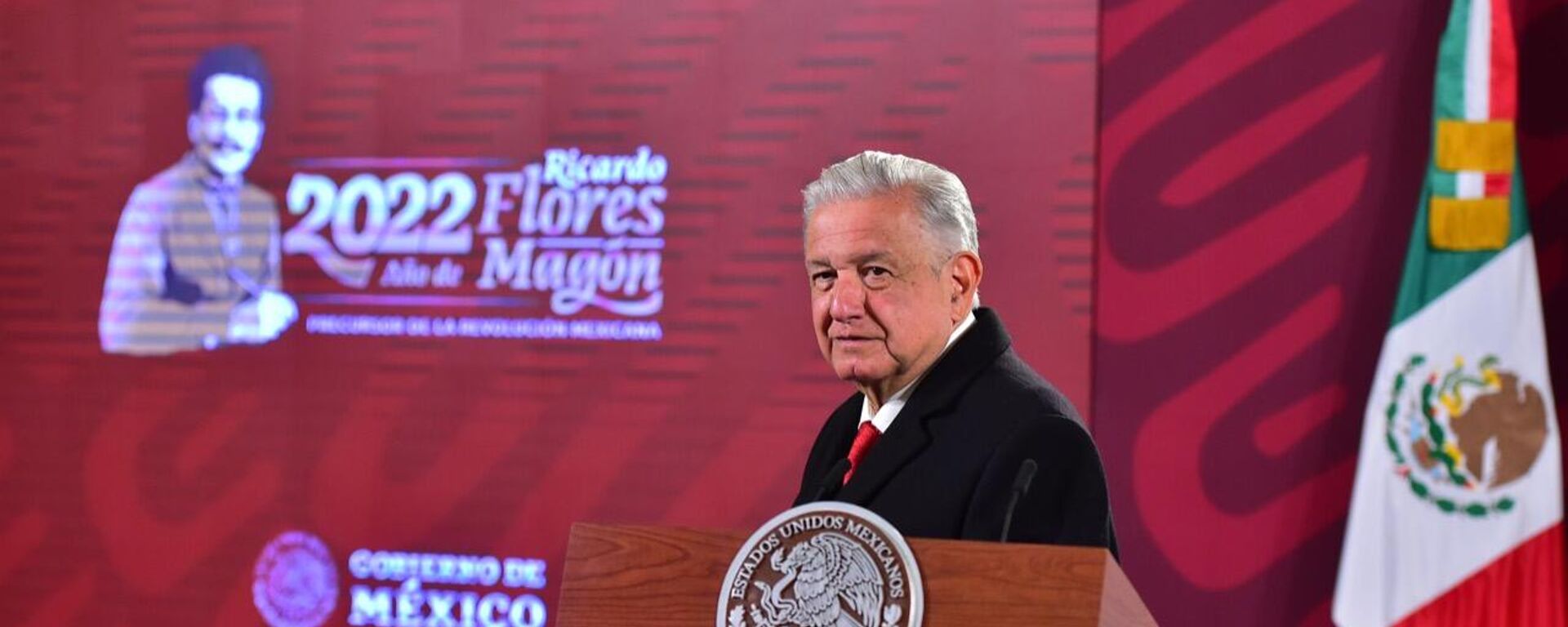 El presidente de México, Andrés Manuel López Obrador. - Sputnik Mundo, 1920, 15.02.2022