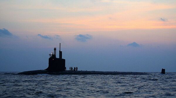 Un submarino estadounidense de clase Virginia (archivo) - Sputnik Mundo