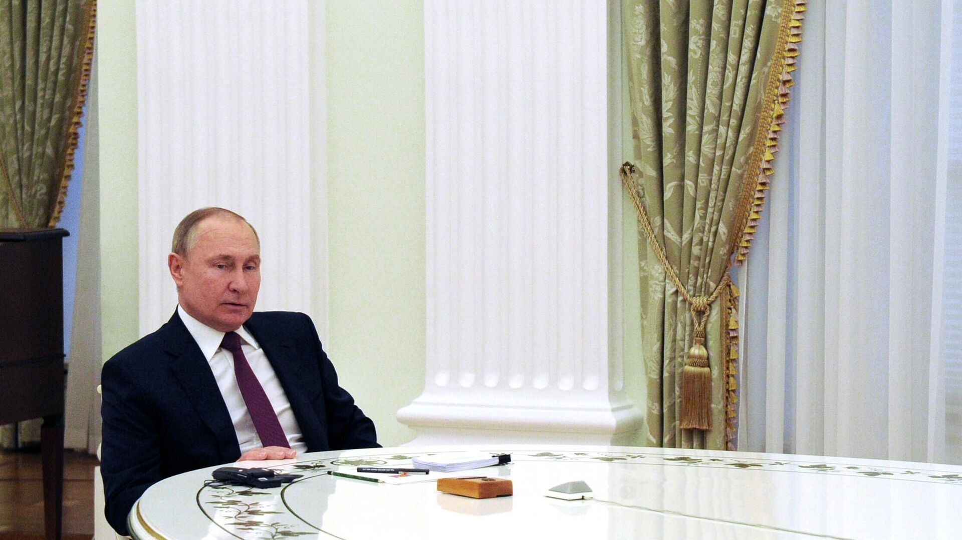 Vladímir Putin, el presidente de Ruisia  - Sputnik Mundo, 1920, 15.02.2022