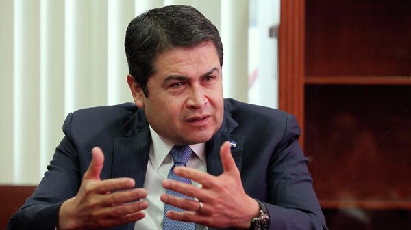 Juan Orlando Hernández, el expresidente de Honduras - Sputnik Mundo