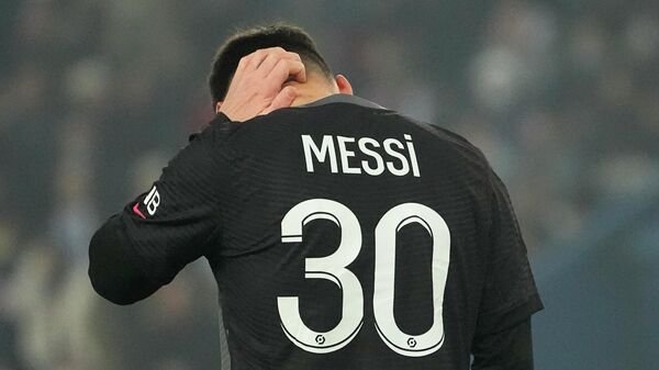 Messi en el partido entre el PSG y el Nantes - Sputnik Mundo