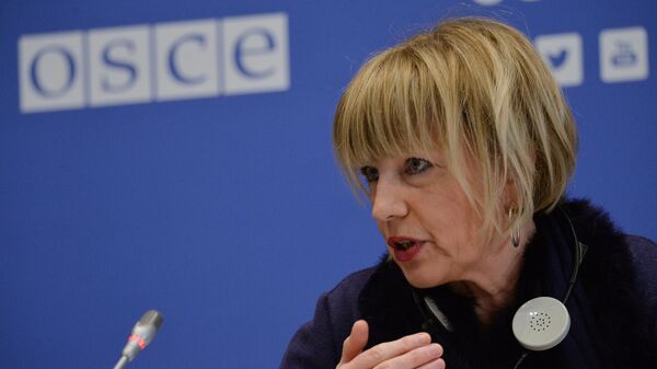 La secretaria general de la OSCE, Helga Schmid - Sputnik Mundo