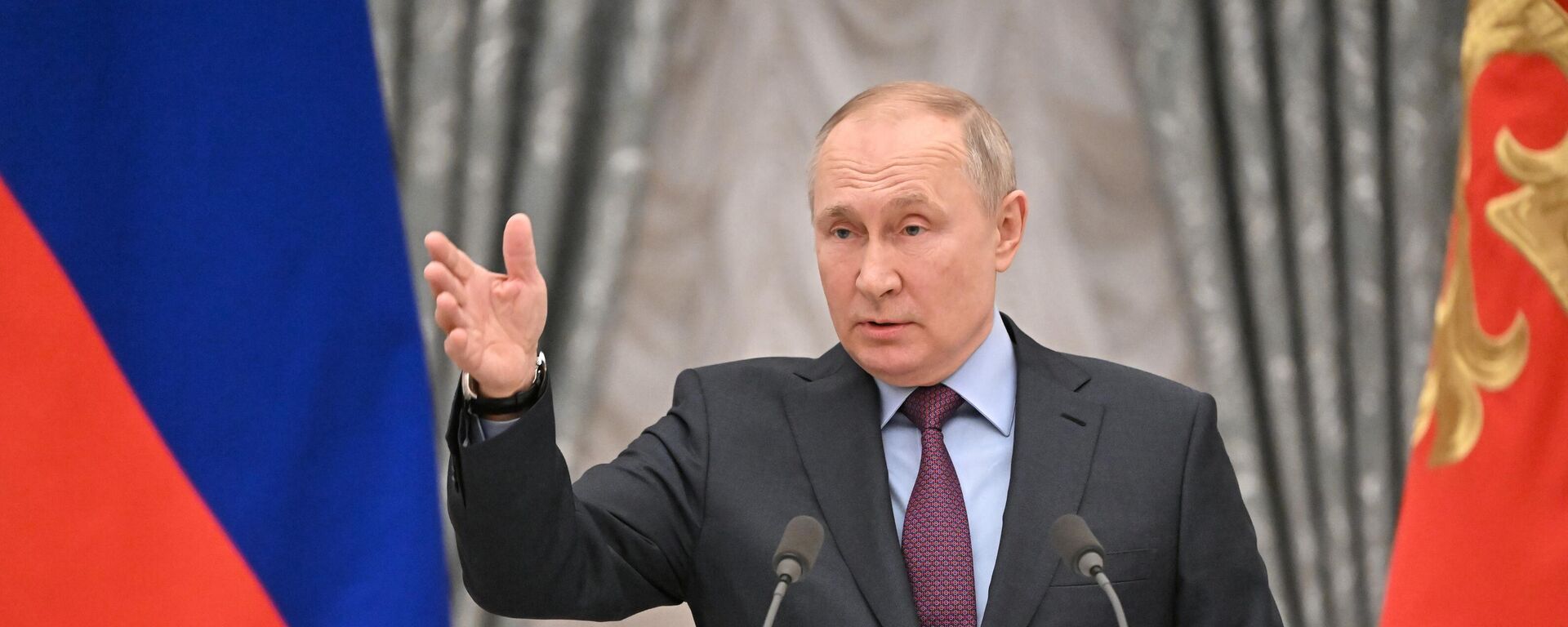 Vladímir Putin, el presidente de Rusia - Sputnik Mundo, 1920, 24.02.2022