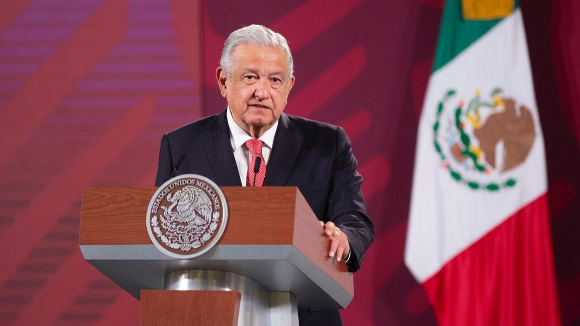 Andrés Manuel López Obrador, presidente de México  - Sputnik Mundo, 1920, 14.03.2022