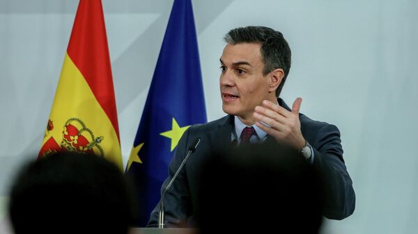  Pedro Sánchez, el presidente del Gobierno de España - Sputnik Mundo