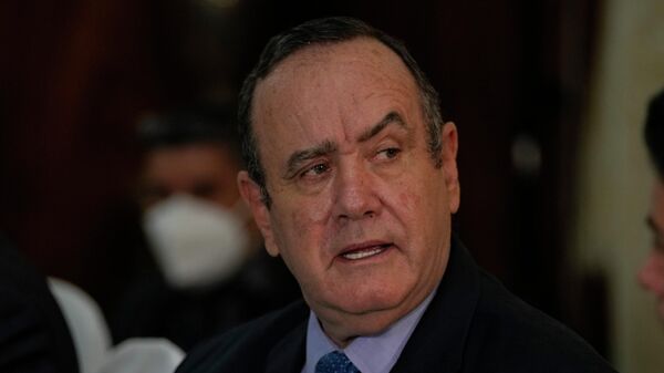Alejandro Giammattei, el presidente de Guatemala - Sputnik Mundo