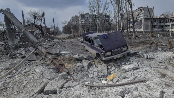 La situación en Mariúpol, Ucrania - Sputnik Mundo