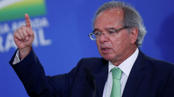 Paulo Guedes, el ministro de Economía brasileño - Sputnik Mundo