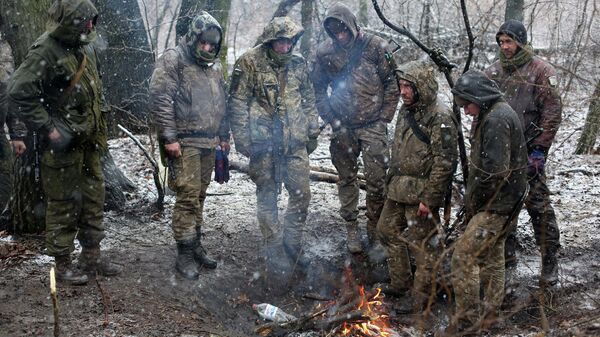 Militares ucranianos  - Sputnik Mundo