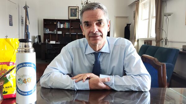 Sergio Rossi, secretario de Estrategias y Asuntos Militares del Ministerio de Defensa de Argentina - Sputnik Mundo
