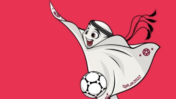 La’eeb, la mascota oficial del Mundial de Fútbol de Catar 2022 - Sputnik Mundo