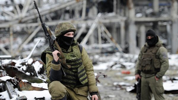 Las milicias de Donetsk - Sputnik Mundo