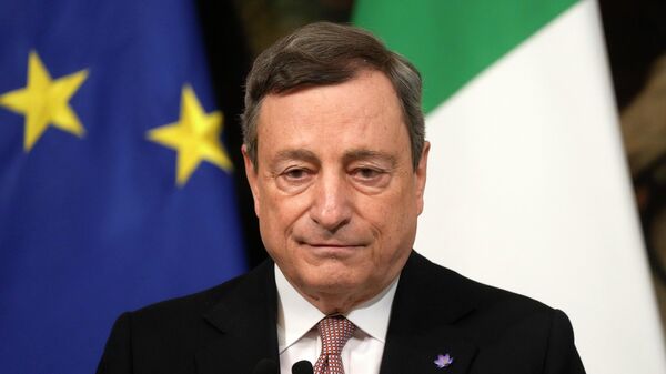  El primer ministro italiano, Mario Draghi - Sputnik Mundo