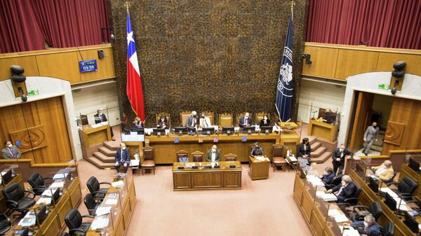 Sesión del Senado de Chile - Sputnik Mundo