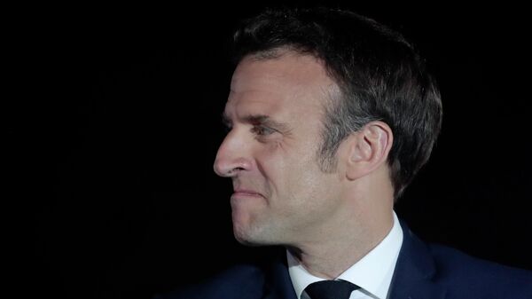 La reelección de Emmanuel Macron como el presidente de Francia - Sputnik Mundo