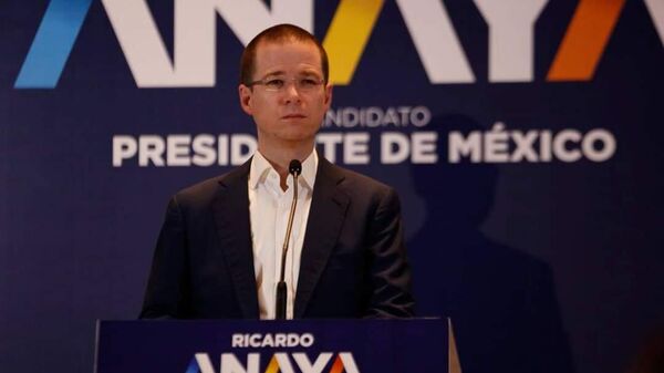 El excandidato presidencial Ricardo Anaya - Sputnik Mundo