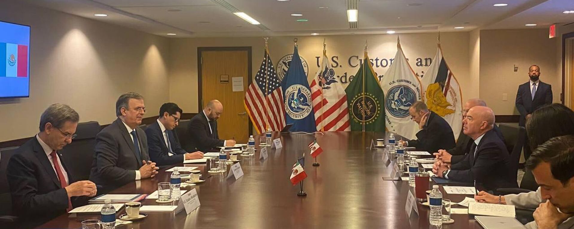 Reunión bilateral entre México y Estados Unidos rumbo a la Cumbre de las Américas. Reunión bilateral entre México y Estados Unidos rumbo a la Cumbre de las Américas. - Sputnik Mundo, 1920, 01.06.2022