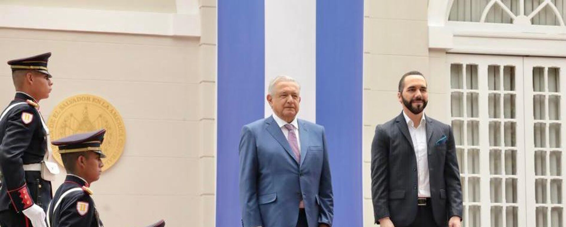 AMLO y Nayib Bukele AMLO y Nayib Bukele - Sputnik Mundo, 1920, 06.05.2022