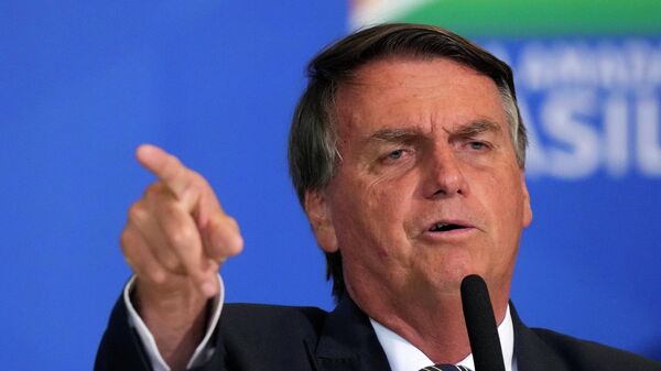 Jair Bolsonaro, el presidente brasileño  - Sputnik Mundo