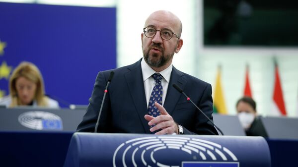 Charles Michel, el presidente del Consejo Europeo - Sputnik Mundo