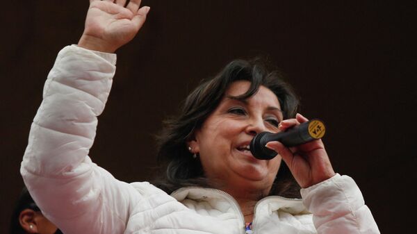 Dina Boluarte, la vicepresidenta de Perú - Sputnik Mundo