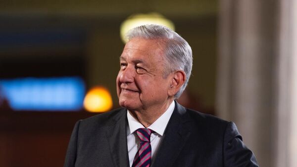 El presidente de México, Andrés Manuel López Obrador - Sputnik Mundo