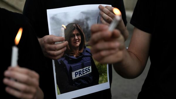 Shirin Abu Akleh, la reportera palestina de 'Al Jazeera' asesinada en medio de un tiroteo entre palestinos y tropas israelíes - Sputnik Mundo