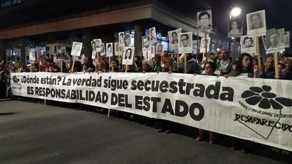 Marcha del Silencio en Montevideo, Uruguay - Sputnik Mundo
