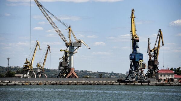 El puerto de Mariúpol - Sputnik Mundo