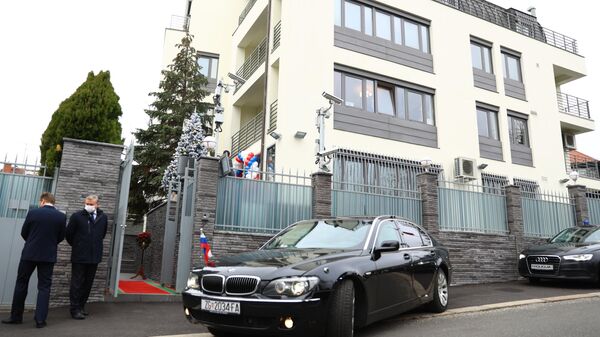 La Embajada de Croacia en Moscú - Sputnik Mundo