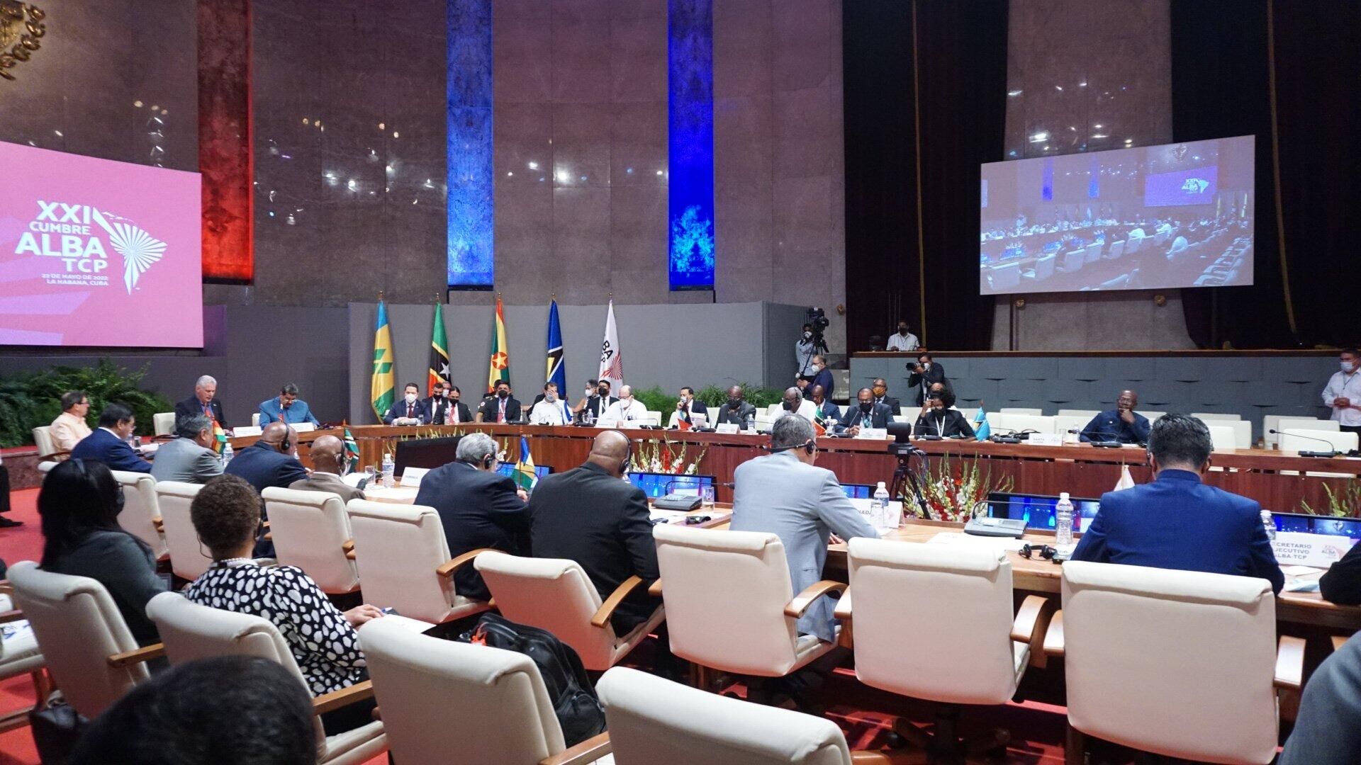 La inauguración de la XXI Cumbre de jefes de Estado y de Gobierno de la Alianza Bolivariana para los Pueblos de Nuestra América-Tratado de Comercio de los Pueblos (ALBA-TCP)  - Sputnik Mundo, 1920, 30.05.2022