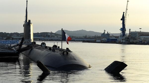 El nuevo submarino nuclear del Ejército francés Suffren - Sputnik Mundo