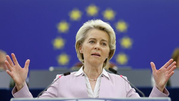 Ursula Von der Leyen,  la jefa de la Comisión Europea (CE)  - Sputnik Mundo