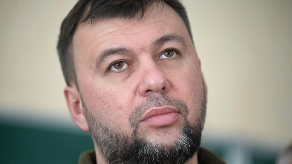 Denís Pushilin, líder de la República Popular de Donetsk - Sputnik Mundo