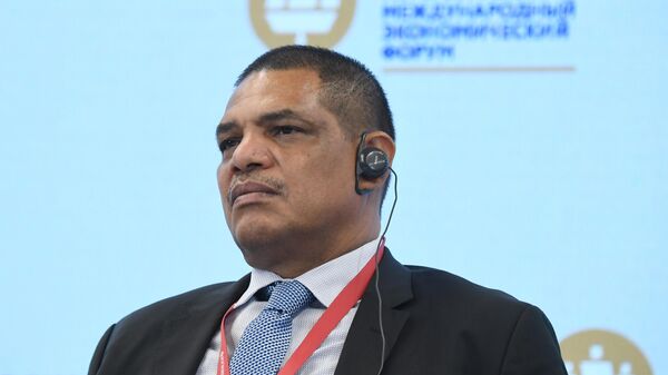 Iván Acosta Montalván, ministro de Hacienda y Crédito Público de Nicaragua - Sputnik Mundo