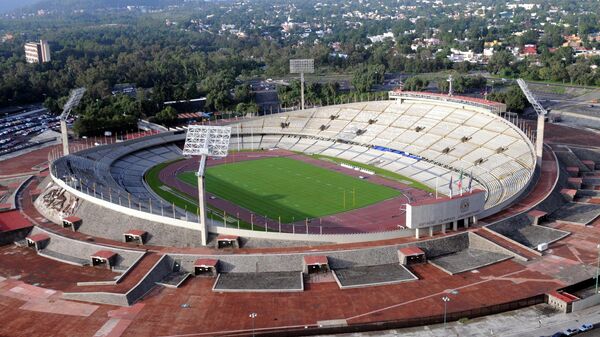 Estadio Olímpico Universitario, en la Ciudad de México - Sputnik Mundo