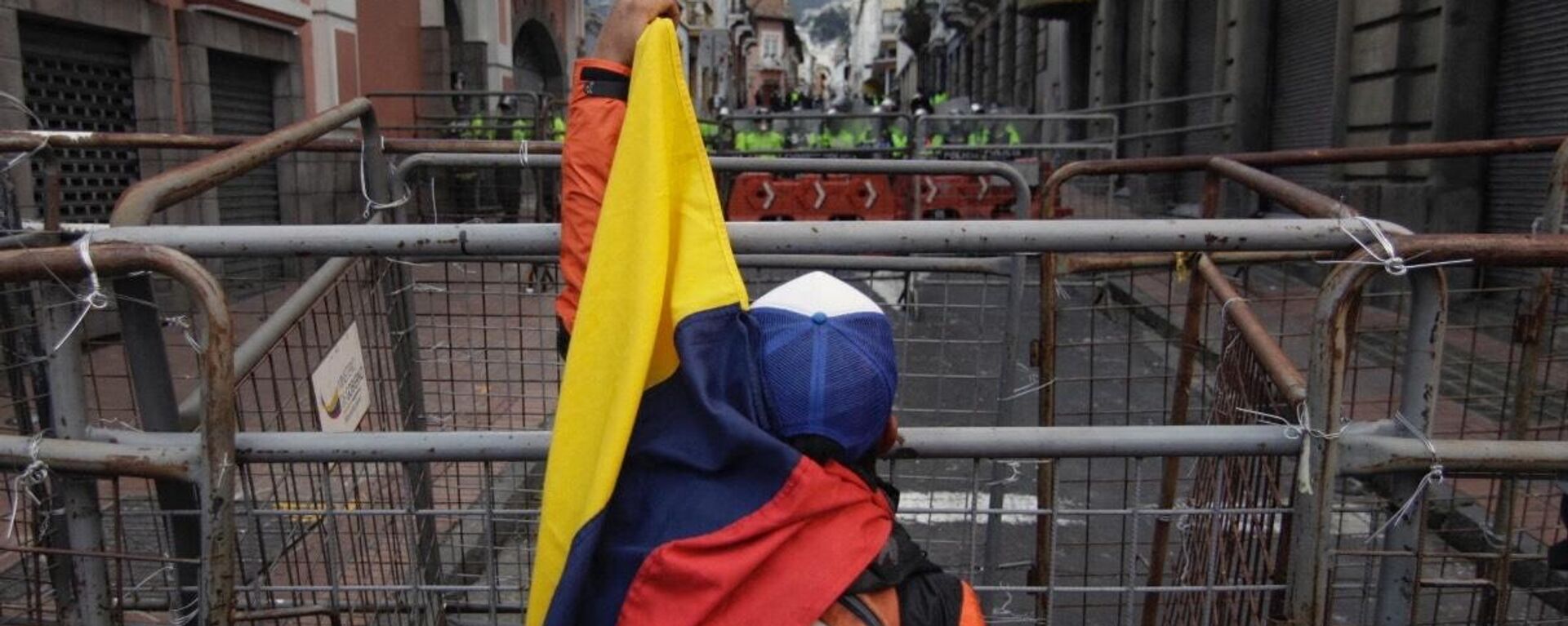 El bloqueo de calles durante las protestas en Ecuador - Sputnik Mundo, 1920, 22.06.2022
