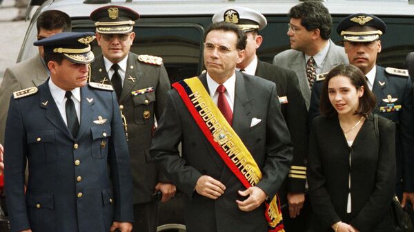 Presidente Jamil Mahuad del Ecuador (1998-2000) - Sputnik Mundo