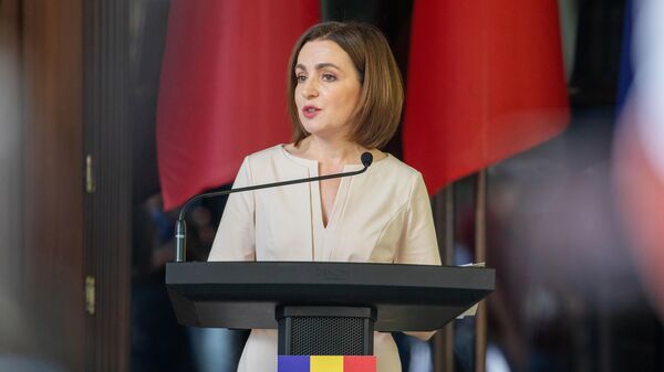 La presidenta moldava, Maia Sandu - Sputnik Mundo