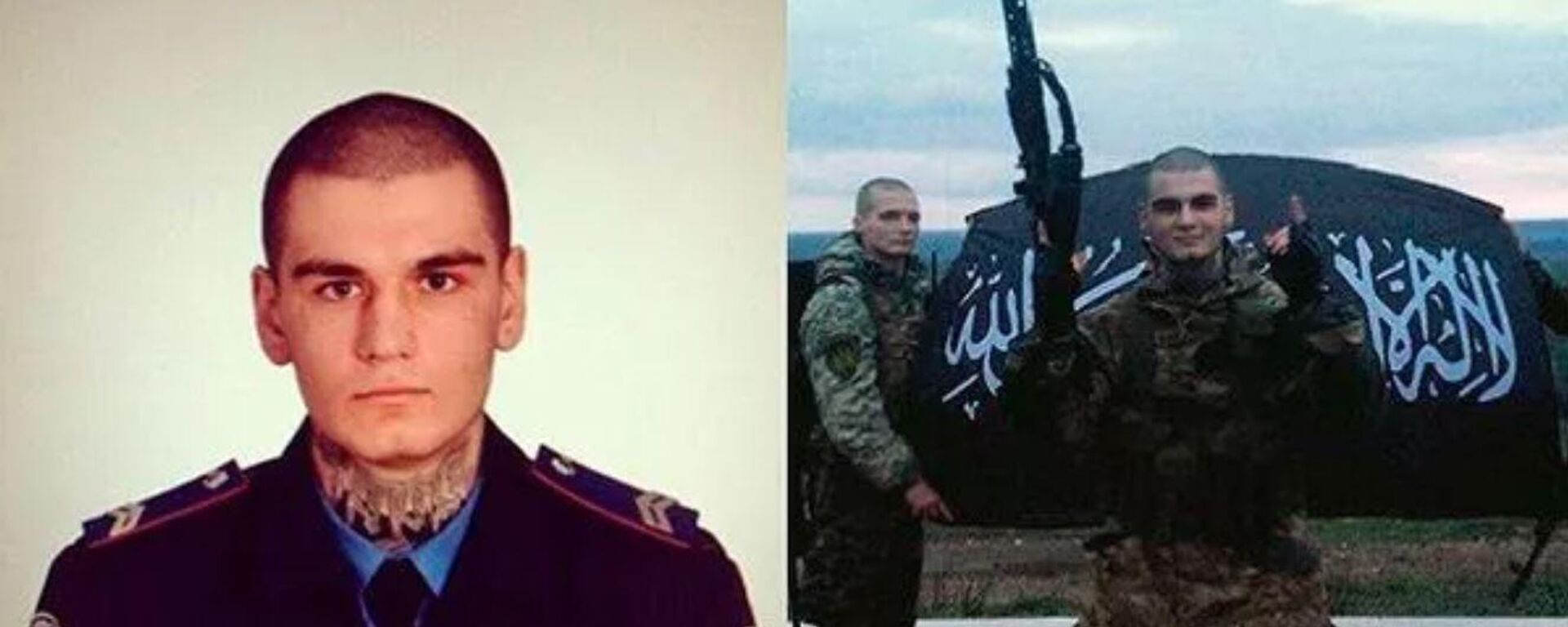 Daniil 'Muyahidín' Liashuk pasó de ser un neonazi, a un adepto del ISIS y acabó siendo un agente de la Policía en Ucrania - Sputnik Mundo, 1920, 03.07.2022