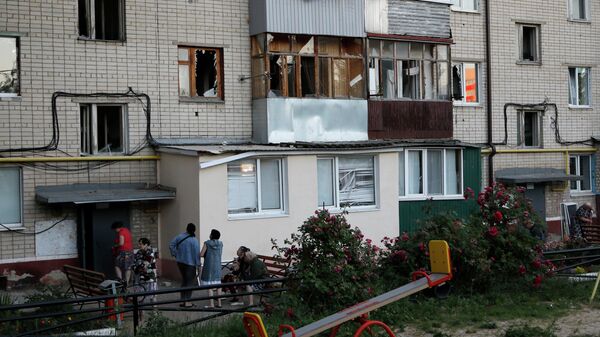 Consecuencias del ataque a la ciudad rusa de Bélgorod desde Ucrania - Sputnik Mundo