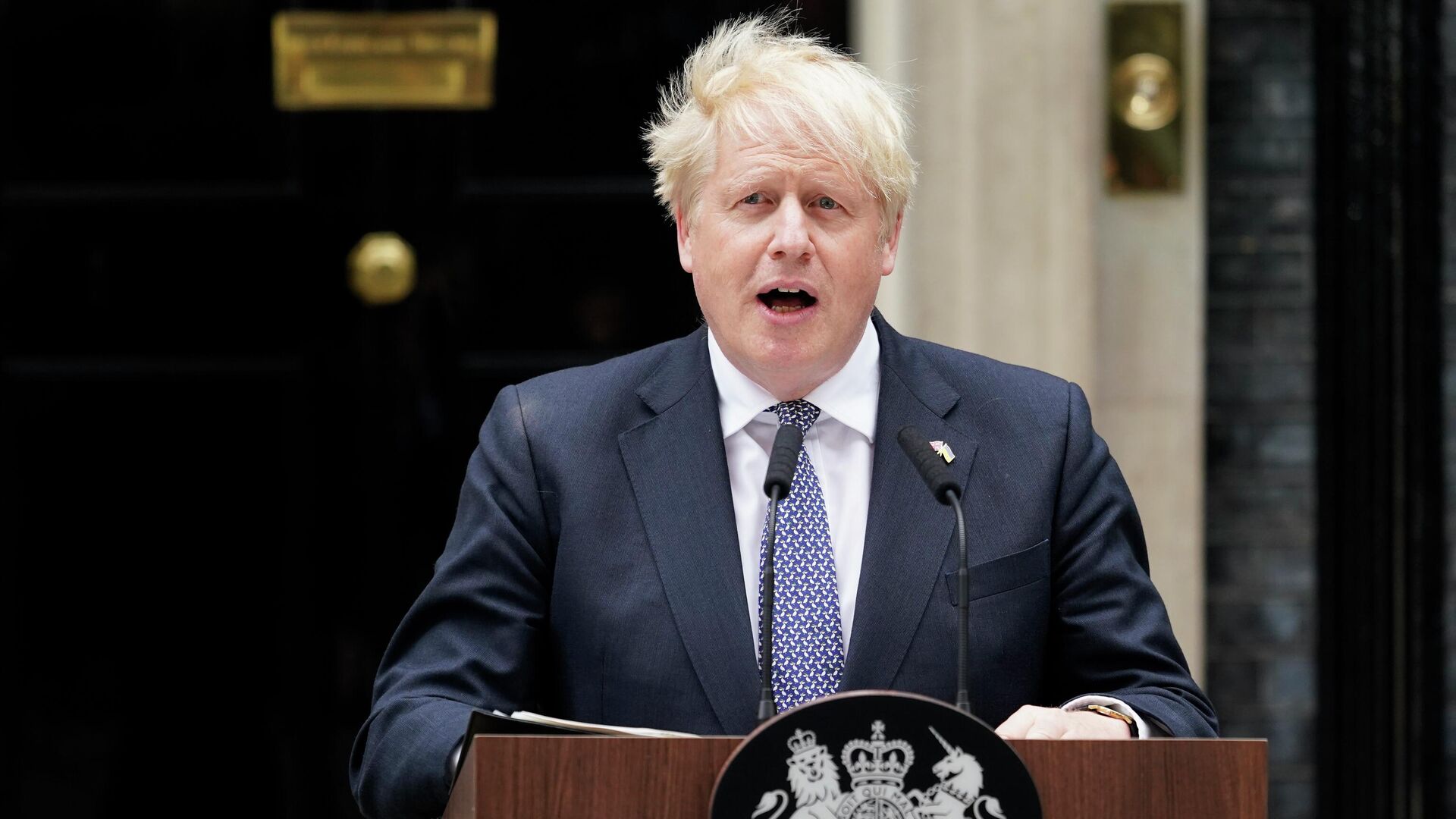 Boris Johnson, ex primer ministro británico - Sputnik Mundo, 1920, 07.07.2022