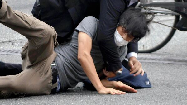 Detienen a Tetsuya Yamagami, el atacante del ex primer ministro japonés Shinzo Abe - Sputnik Mundo