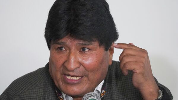 Evo Morales, el expresidente de Bolivia - Sputnik Mundo