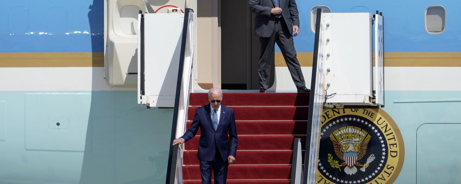 El presidente de EEUU, Joe Biden, llegó a Israel  - Sputnik Mundo, 1920, 13.07.2022